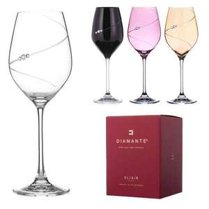 Diamante Silhouette selection sklenice na víno 360 ml 4 ks obraz
