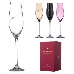 Diamante Silhouette selection sklenice na sekt 210 ml 4 ks obraz