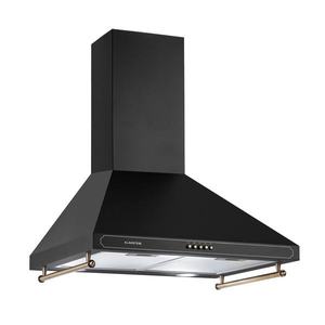 Klarstein Victoria, digestoř, 60 cm, nástěnná, 644, 5 m³/h, LED, retro design, černá obraz