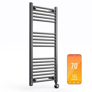 Blumfeldt Harrison Smart, elektrický radiátor, 50 x 100 cm, 400 W, aplikace, 3 ohřívače ručníků obraz