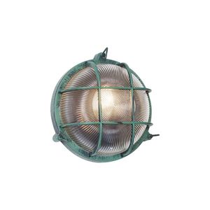 Buiten wandlamp groen rond IP44 - Noutica obraz