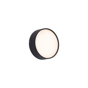 Moderní venkovní nástěnné svítidlo černé vč. LED IP65 - Dop obraz
