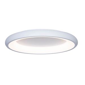Moderní stropní svítidlo bílé 60 cm sintegrovaným stmívatelným LED - Cardona obraz