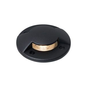 Moderní zemní bodové svítidlo černé GU10 50mm 2-světelný efekt IP65/IP67 - Cellar obraz