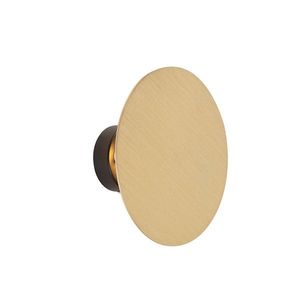 Chytrá nástěnná lampa kulatá zlatá vč. 2 Wifi g9 - Pulley obraz