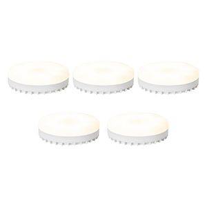 Sada 5 chytrých stmívatelných LED žárovek GX53 opál 9W 806 lm 2700-6500K obraz