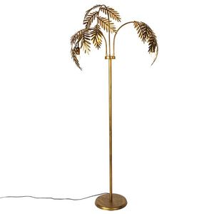 Chytrá stojací lampa zlatá 193 cm 3-světla vč. 3 Wifi P45 - Botanica obraz