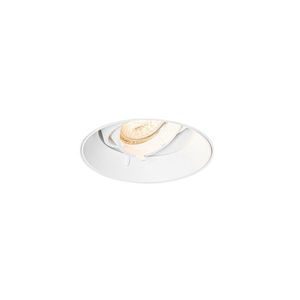 Chytré zapuštěné bodové svítidlo bílé kulaté bez okrajů vč. Wifi GU10 50mm - Oneon obraz