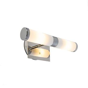 Chytrá nástěnná lampa chrom IP44 vč. 2 Wi-Fi G9 - Bath obraz
