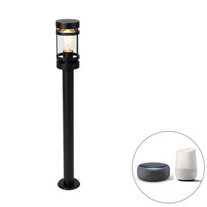 Chytrá venkovní lampa černá 80 cm IP44 vč. Wifi ST64 - Gleam obraz