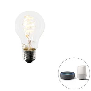 Chytrá LED žárovka E27 A60 4, 9W 380lm 1800-3000K obraz