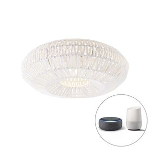 Chytré retro stropní svítidlo bílé vč. Wifi A60 - Lina obraz