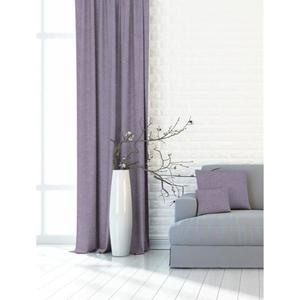 Dekorační látka nebo závěs, Blackout vzor Hrubé Plátno 150 cm, fialové 150 cm obraz