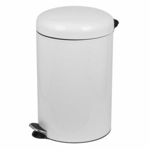 Alda Pedálový odpadkový koš Doman Freedom Fresh 20 l, bílá, 20 l obraz