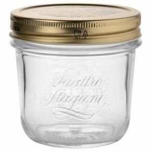 Bormioli Rocco Zavařovací sklenice s víčkem Quattro Stagioni Wide Mouth, 200 ml obraz