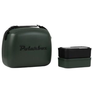 Polarbox Chladící box Classic Black 6 l, zelená obraz