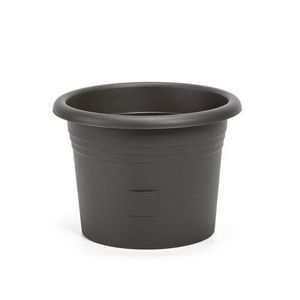 Plastia Samozavlažovací květináč Narza pr. 40 cm, antracit, pr. 40 cm obraz