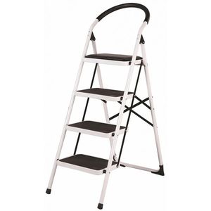 4Home Skládací ocelové schůdky Steps, 4 stupně obraz
