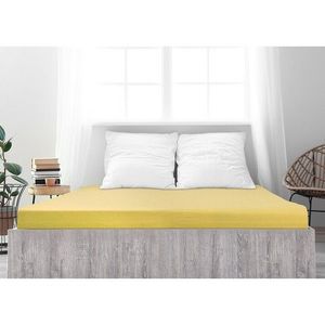 4Home jersey prostěradlo Ideál žlutá, 90 x 200 cm obraz