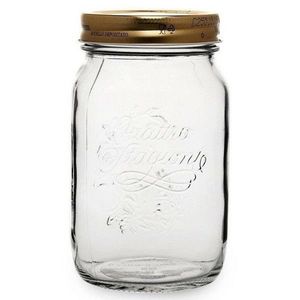 Bormioli Rocco Zavařovací sklenice s víčkem Quattro Stagioni, 1 l, 1000 ml obraz