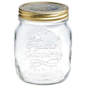 Bormioli Rocco Zavařovací sklenice s víčkem Quattro Stagioni, 700 ml, 700 ml obraz