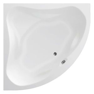 AQUALINE DUNAJ rohová vana 150x150x48cm, bílá G1350 obraz