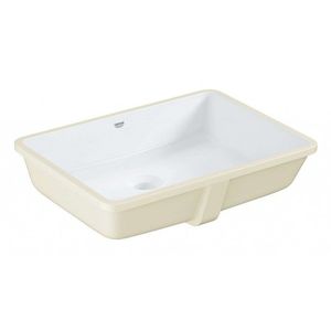 GROHE Cube Ceramic Umyvadlo vestavné 49x37 cm, s přepadem, PureGuard, alpská bílá 3948000H obraz