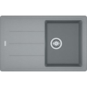 FRANKE Basis Fragranitový dřez BFG 611-78, 78x50 cm, šedý kámen 114.0285.186 obraz