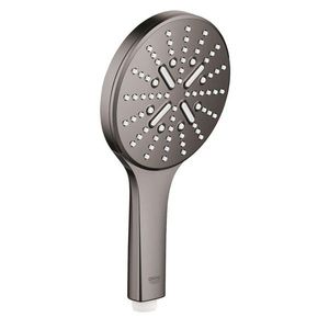 GROHE Rainshower SmartActive Sprchová hlavice 130 9, 5 l/min, 3 proudy, Hard Graphite 26574A00 obraz