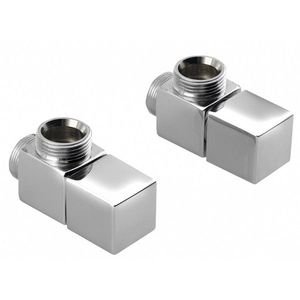 SAPHO CUBE připojovací sada ventilů ruční rohová, chrom CP4010S obraz