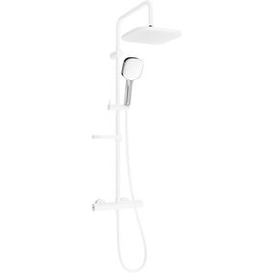 MEXEN/S KX33 sprchový sloup s termostatickou baterií bílá / chrom 771503391-21 obraz