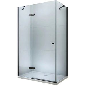 MEXEN/S ROMA sprchový kout 90x70, transparent, černá 854-090-070-70-00 obraz