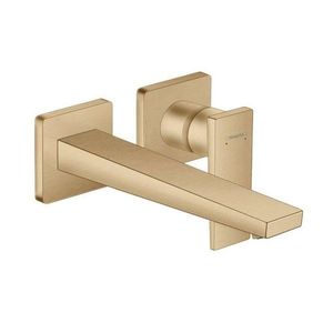 HANSGROHE Metropol Umyvadlová baterie pod omítku, 2-otvorová instalace, kartáčovaný bronz 32526140 obraz