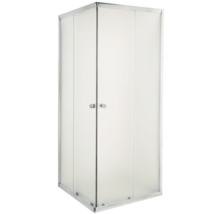 INVENA Sprchový kout čtverec PARLA, profil: chrom, sklo frosted 80x80 AK-48-181-O obraz