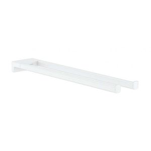 HANSGROHE AddStoris Držák ručníků dvojitý, délka 45 cm, matná bílá 41770700 obraz