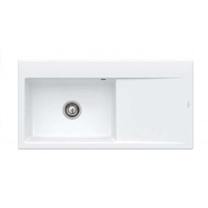 VILLEROY & BOCH Subway Style 60 Keramický dřez 100x51 cm, CeramicPlus, alpská bílá 336201R1 obraz