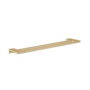 HANSGROHE AddStoris Držák ručníků dvojitý, délka 65 cm, kartáčovaný bronz 41743140 obraz