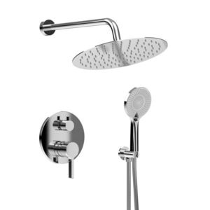 SAPHO ICONIC podomítkový sprchový set s pákovou baterií, 2 výstupy, vyústění, chrom AF042-01 obraz
