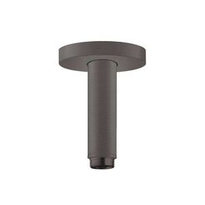 HANSGROHE Příslušenství Přívod od stropu S 10 cm, kartáčovaný černý chrom 27393340 obraz