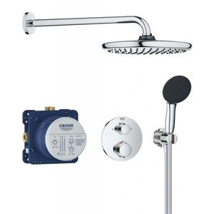 GROHE Precision Sprchový set s termostatem pod omítku, průměr 25 cm, chrom 34883000 obraz