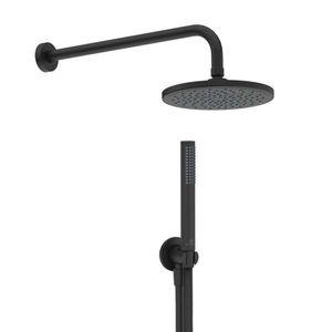 IDEAL STANDARD Idealrain Sprchový set bez baterie, průměr 20 cm, matná černá BD389XG obraz
