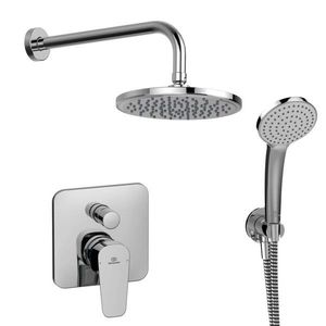 IDEAL STANDARD Esla Sprchový set s baterií pod omítku, s tělesem, průměr 20 cm, chrom bd577AA obraz
