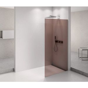 POLYSAN ARCHITEX CHROM sprchová zástěna 1062, sklo Marron AXC110MR obraz