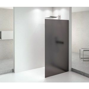 POLYSAN ARCHITEX CHROM sprchová zástěna 762, kouřové matné sklo AXC80SM obraz