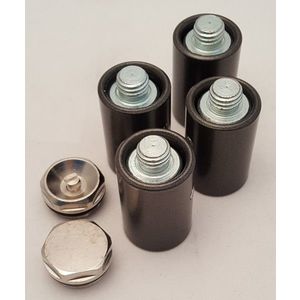 AQUALINE Set držáků radiátoru BONDI, antracit NDDC45XT obraz
