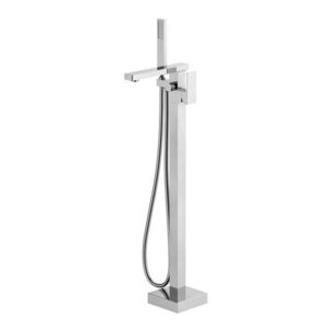 SAPHO CUBEMIX vanová baterie s připojením do podlahy, chrom CM021 obraz