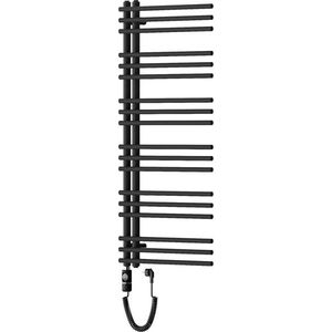 MEXEN/S Neptun radiátor + topná tyč 1200 x 500 mm, 600 W, černá W101-1200-500-2600-70 obraz