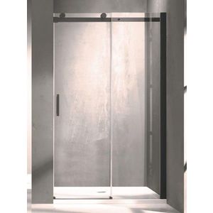HOPA Sprchové dveře BELVER BLACK Barva rámu Černá, Rozměr A 120 cm, Směr zavírání Univerzální Levé / Pravé, Výplň Čiré bezpečnostní sklo 8 mm BCBELV12BCN obraz
