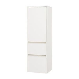 Mereo Opto koupelnová skříňka vysoká 125 cm, pravé otevírání, bílá CN914P obraz