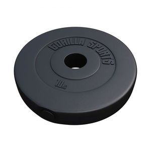 Gorilla Sports Činkový kotouč Olympia, plast, 10 kg obraz